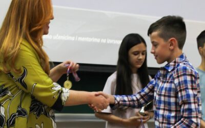 Svečana dodjela medalja i pehara- Županijsko natjecanje iz geografije 